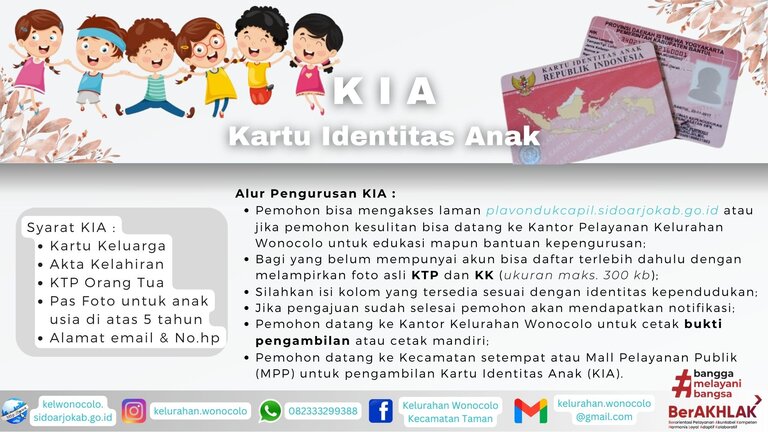 Kartu Identitas Anak (KIA)